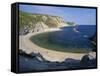 Man O'War Cove, Between Lulworth Cove and Durdle Door, Dorset, England, UK, Europe-Gavin Hellier-Framed Stretched Canvas