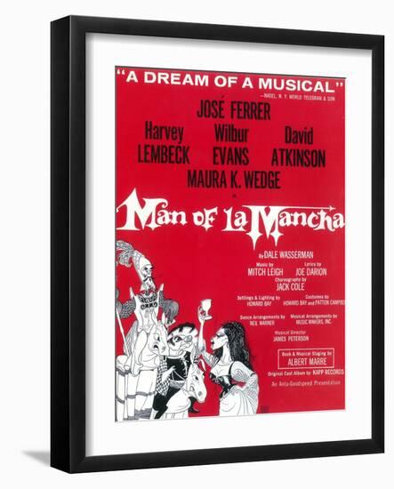 Man Of La Mancha-null-Framed Art Print