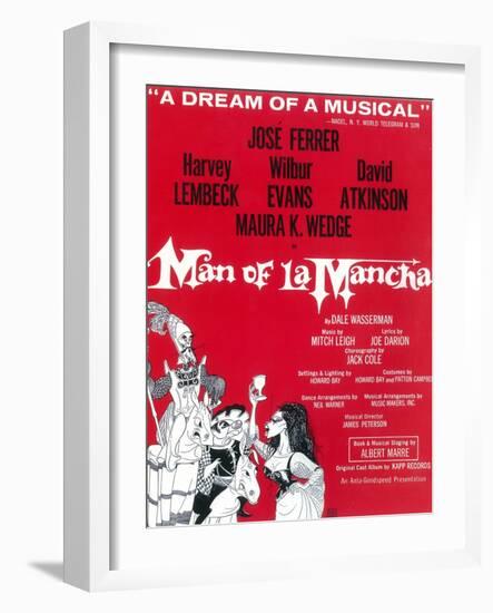 Man Of La Mancha-null-Framed Art Print