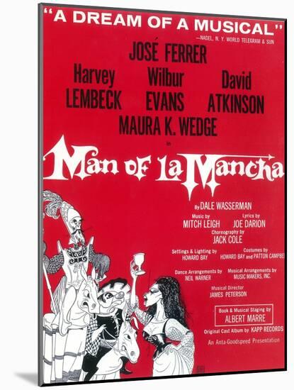 Man Of La Mancha-null-Mounted Art Print