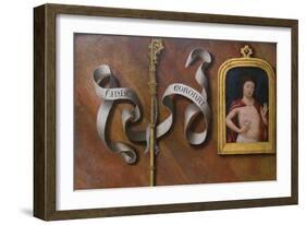 Man of Sorrows-Bernard van Orley-Framed Art Print