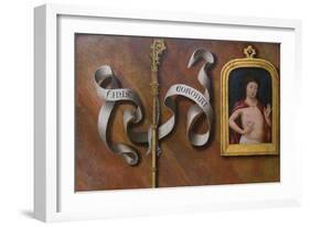 Man of Sorrows-Bernard van Orley-Framed Art Print