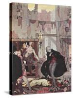 Man Of the Crowd-Harry Clarke-Stretched Canvas