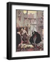 Man Of the Crowd-Harry Clarke-Framed Premium Giclee Print