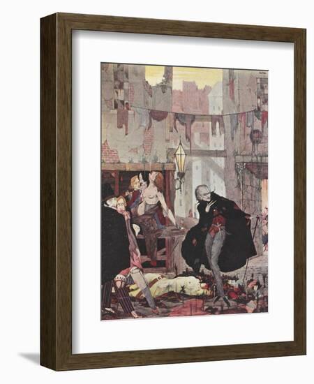 Man Of the Crowd-Harry Clarke-Framed Giclee Print