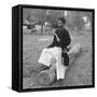 Man of the Kachin Tribe, Upper Burma, 1908-null-Framed Stretched Canvas