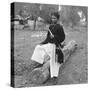 Man of the Kachin Tribe, Upper Burma, 1908-null-Stretched Canvas