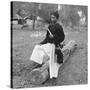 Man of the Kachin Tribe, Upper Burma, 1908-null-Stretched Canvas