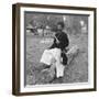 Man of the Kachin Tribe, Upper Burma, 1908-null-Framed Photographic Print