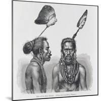 Man of the Ruk Islands, from 'The History of Mankind', Vol.1, by Prof. Friedrich Ratzel, 1896-English School-Mounted Giclee Print