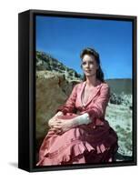 MAN OF THE WEST, 1958 directed by ANTHONY MANN Julie London (photo)-null-Framed Stretched Canvas
