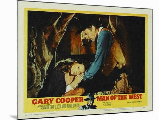 Man of the West, 1958-null-Mounted Art Print