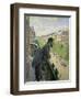 Man on a Balcony, C.1880-Gustave Caillebotte-Framed Giclee Print