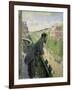 Man on a Balcony, C.1880-Gustave Caillebotte-Framed Giclee Print