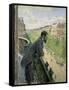 Man on a Balcony, C.1880-Gustave Caillebotte-Framed Stretched Canvas