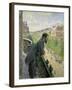 Man on a Balcony, C.1880-Gustave Caillebotte-Framed Giclee Print