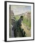 Man on a Balcony, C.1880-Gustave Caillebotte-Framed Giclee Print