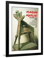 Man on a Horse-Marino Marini-Framed Art Print