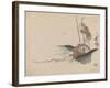 Man on a Treadmill-Shibata Zeshin-Framed Giclee Print