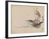 Man on a Treadmill-Shibata Zeshin-Framed Giclee Print