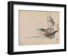 Man on a Treadmill-Shibata Zeshin-Framed Giclee Print