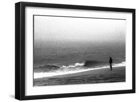 Man on Beach II-Jeff Pica-Framed Photographic Print