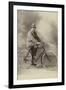 Man on Bicycle-null-Framed Photographic Print