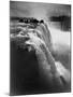 Man on Boardwalk at Horseshoe Falls-null-Mounted Photographic Print