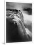 Man on Boardwalk at Horseshoe Falls-null-Framed Photographic Print