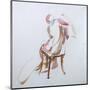 Man on Chair-Jerry Brody-Mounted Art Print