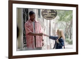 MAN ON FIRE by Tony Scott with Denzel Washington, Dakota Fanning (photo)-null-Framed Photo