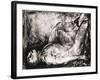 Man on His Back, Nude, C.1916-George Wesley Bellows-Framed Giclee Print