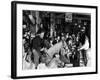 Man on horse In Bar During Reenactment of Killing in James Butler "Wild Bill" Hickok by Jack McCall-Alfred Eisenstaedt-Framed Photographic Print