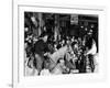 Man on horse In Bar During Reenactment of Killing in James Butler "Wild Bill" Hickok by Jack McCall-Alfred Eisenstaedt-Framed Photographic Print