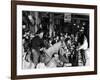 Man on horse In Bar During Reenactment of Killing in James Butler "Wild Bill" Hickok by Jack McCall-Alfred Eisenstaedt-Framed Photographic Print