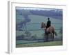 Man on horse, Leicestershire, England-Alan Klehr-Framed Photographic Print