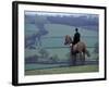 Man on horse, Leicestershire, England-Alan Klehr-Framed Photographic Print