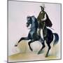 Man on Horseback from Voyages of Louis M a Du Petit-Thouars, 1837-39-null-Mounted Giclee Print