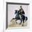 Man on Horseback from Voyages of Louis M a Du Petit-Thouars, 1837-39-null-Framed Giclee Print