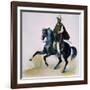 Man on Horseback from Voyages of Louis M a Du Petit-Thouars, 1837-39-null-Framed Giclee Print