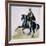 Man on Horseback from Voyages of Louis M a Du Petit-Thouars, 1837-39-null-Framed Giclee Print