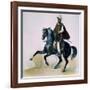 Man on Horseback from Voyages of Louis M a Du Petit-Thouars, 1837-39-null-Framed Giclee Print