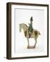 Man on Horseback, Tang Dynasty, C.700-750-null-Framed Giclee Print