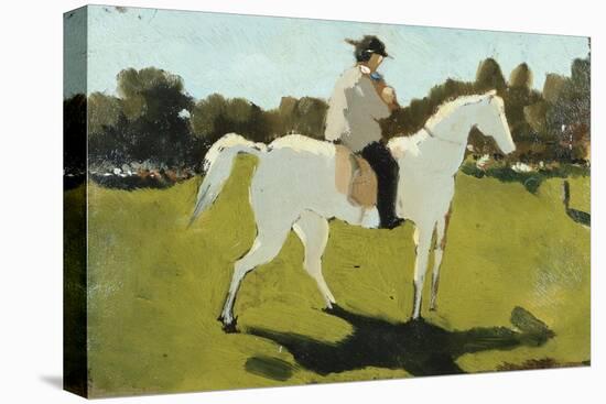 Man on Horseback-Vito D'ancona-Stretched Canvas
