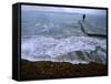 Man on Pier, Dead Sea, Jordan-Cindy Miller Hopkins-Framed Stretched Canvas