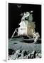 Man on the Moon (or United Stated Space Ship on the Moon)-Norman Rockwell-Framed Giclee Print