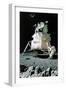 Man on the Moon (or United Stated Space Ship on the Moon)-Norman Rockwell-Framed Giclee Print