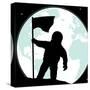 Man on the moon-IFLScience-Stretched Canvas