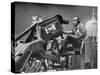 Man Operating Television Camera-Al Fenn-Stretched Canvas