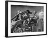 Man Operating Television Camera-Al Fenn-Framed Photographic Print